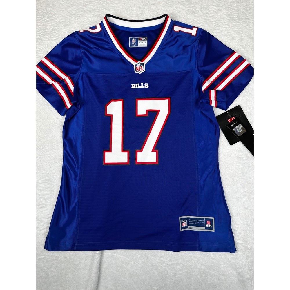 NFL Pro Line Buffalo Bills Josh Allen 17 Jersey Womens Small Blue NWT